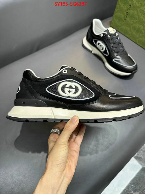 Men Shoes-Gucci best quality fake ID: SG6387 $: 185USD