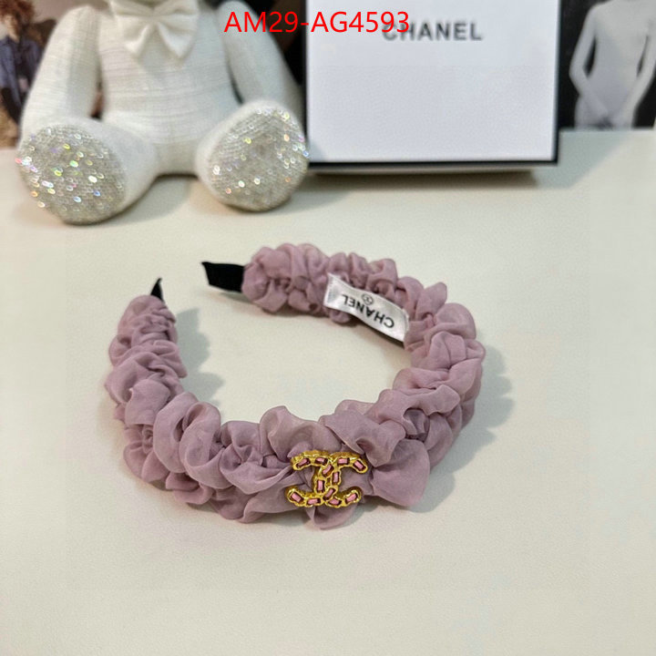 Hair band-Chanel we provide top cheap aaaaa ID: AG4593 $: 29USD