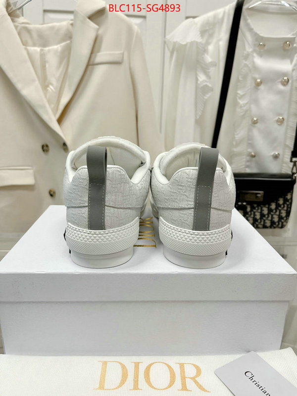 Men shoes-Dior 2023 replica wholesale cheap sales online ID: SG4893 $: 115USD