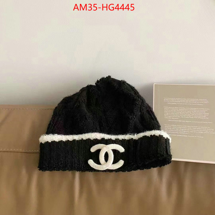 Cap (Hat)-Chanel replcia cheap from china ID: HG4445 $: 35USD