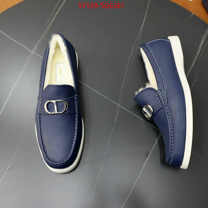 Men shoes-Dior store ID: SG6361 $: 129USD