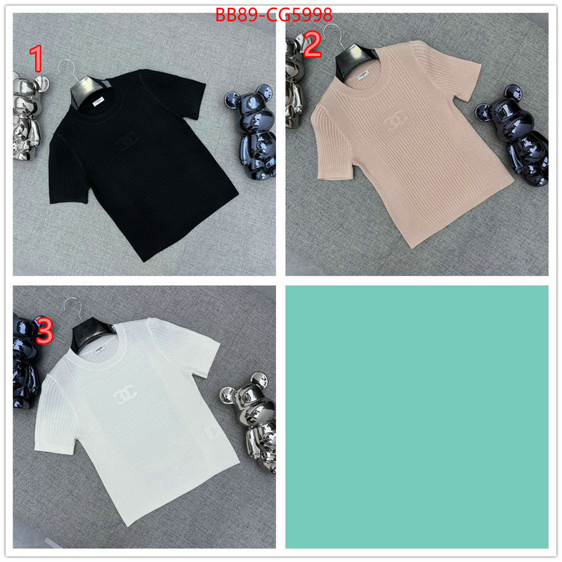 Clothing-Chanel buy best quality replica ID: CG5998 $: 89USD