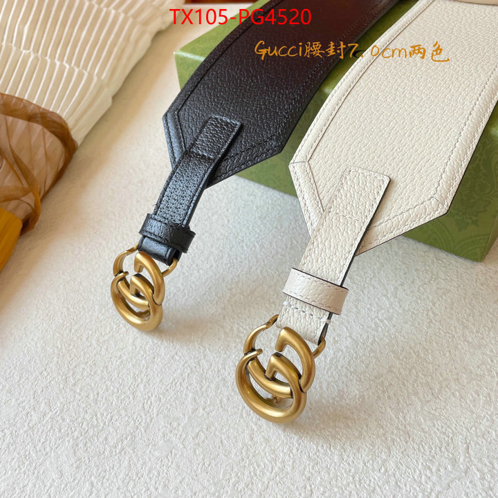 Belts-Gucci 2023 aaaaa replica customize ID: PG4520 $: 105USD