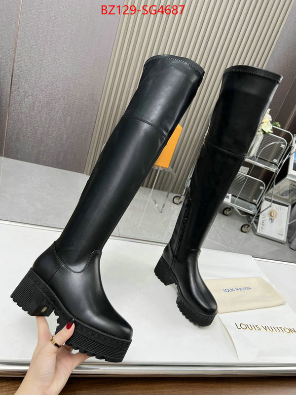 Women Shoes-LV aaaaa+ quality replica ID: SG4687 $: 129USD