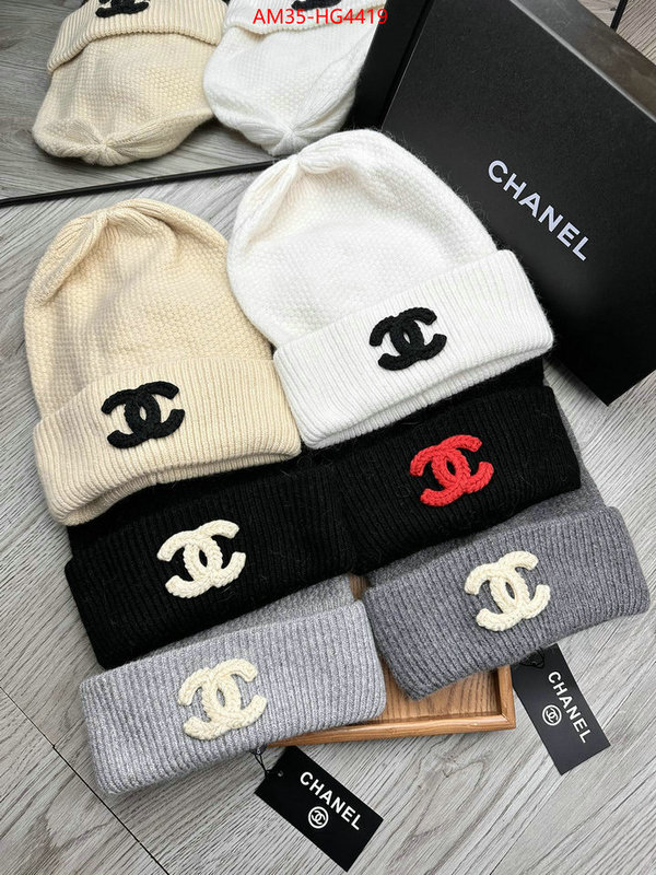 Cap (Hat)-Chanel fashion designer ID: HG4419 $: 35USD