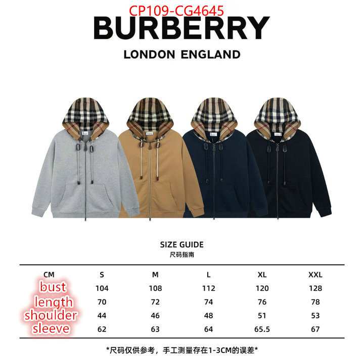 Clothing-Burberry mirror quality ID: CG4645 $: 109USD