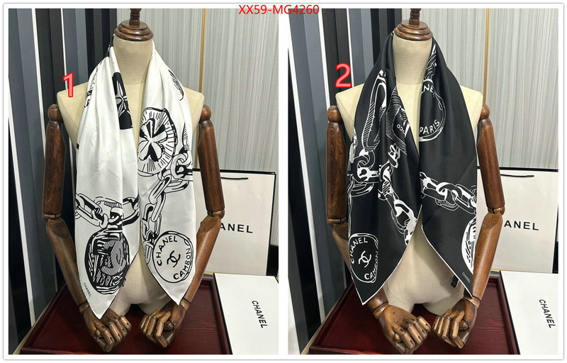 Scarf-Chanel best fake ID: MG4260 $: 59USD