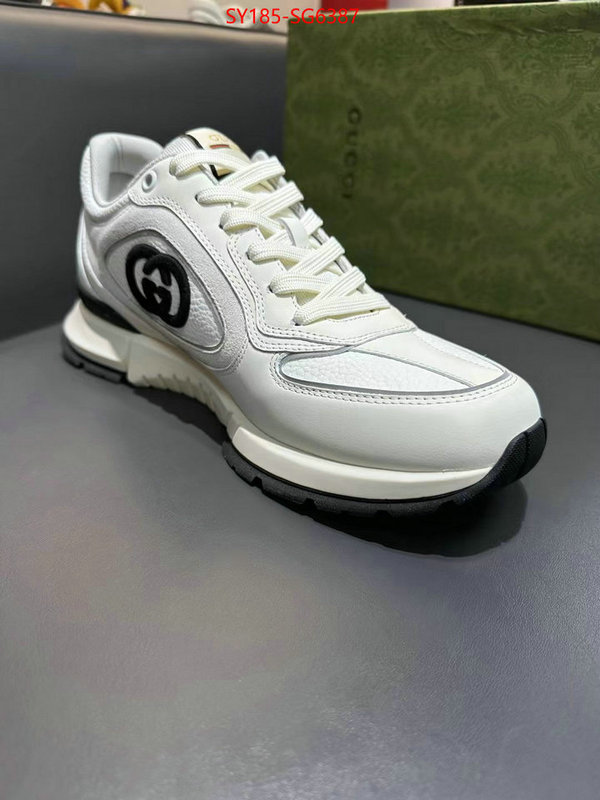 Men Shoes-Gucci best quality fake ID: SG6387 $: 185USD
