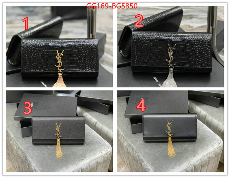 YSL Bags(TOP)-Clutch- designer wholesale replica ID: BG5850 $: 169USD