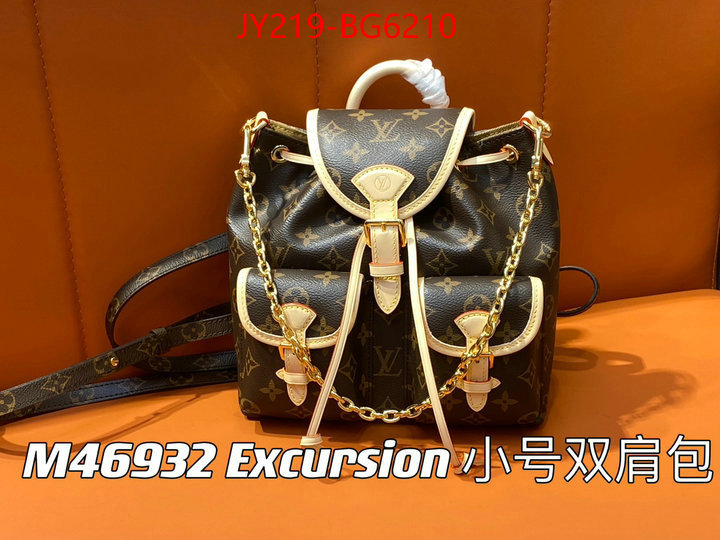 LV Bags(TOP)-Backpack- where to buy high quality ID: BG6210 $: 219USD,