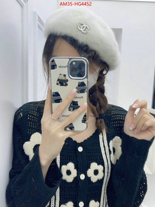 Cap (Hat)-Chanel best quality fake ID: HG4452 $: 35USD