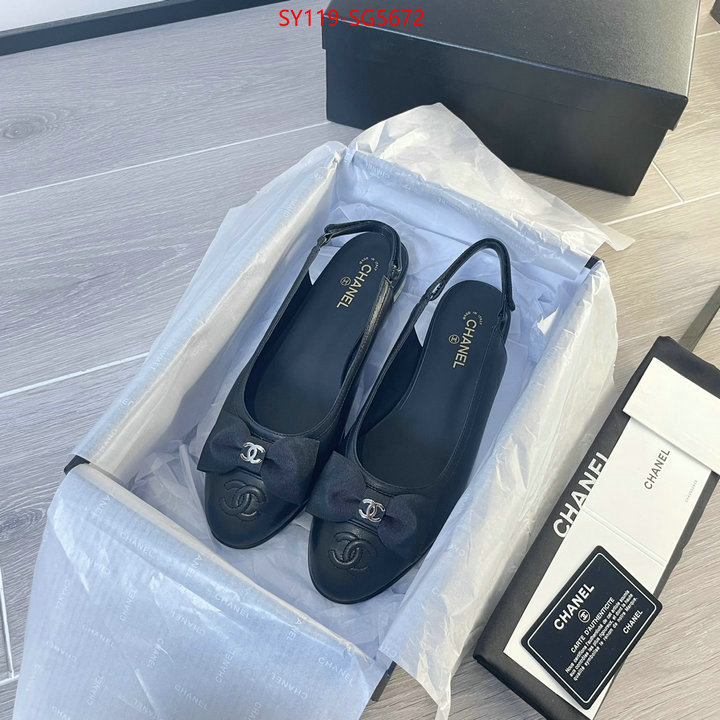 Women Shoes-Chanel buy replica ID: SG5672 $: 119USD