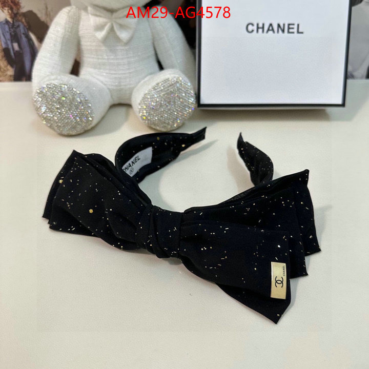 Hair band-Chanel what's best ID: AG4578 $: 29USD