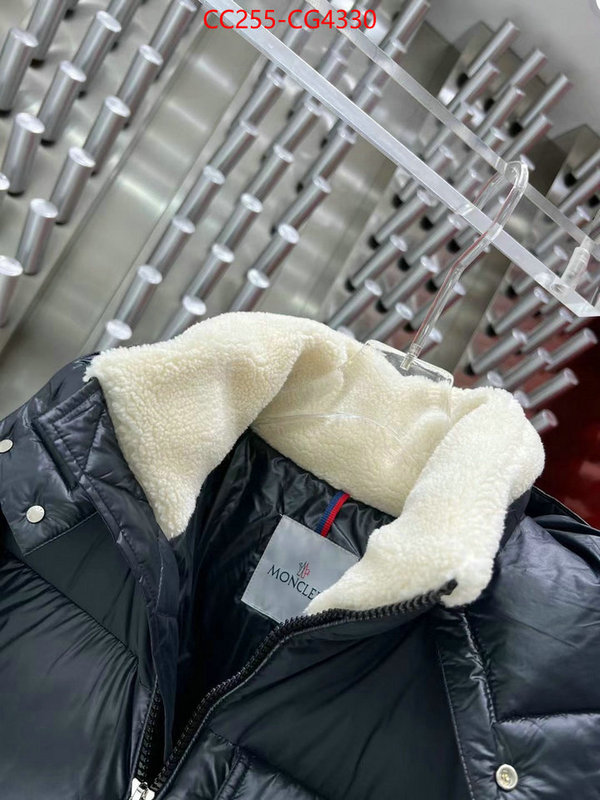 Down jacket Men-Moncler highest product quality ID: CG4330 $: 255USD