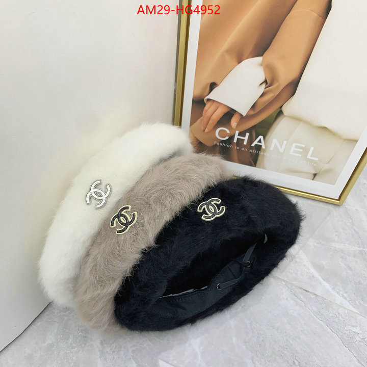 Cap (Hat)-Chanel how to buy replcia ID: HG4952 $: 29USD