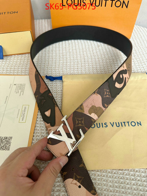 Belts-LV designer fashion replica ID: PG5075 $: 65USD