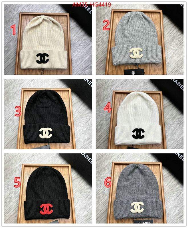 Cap (Hat)-Chanel fashion designer ID: HG4419 $: 35USD