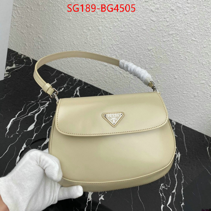 Prada Bags (TOP)-Cleo found replica ID: BG4505 $: 189USD,