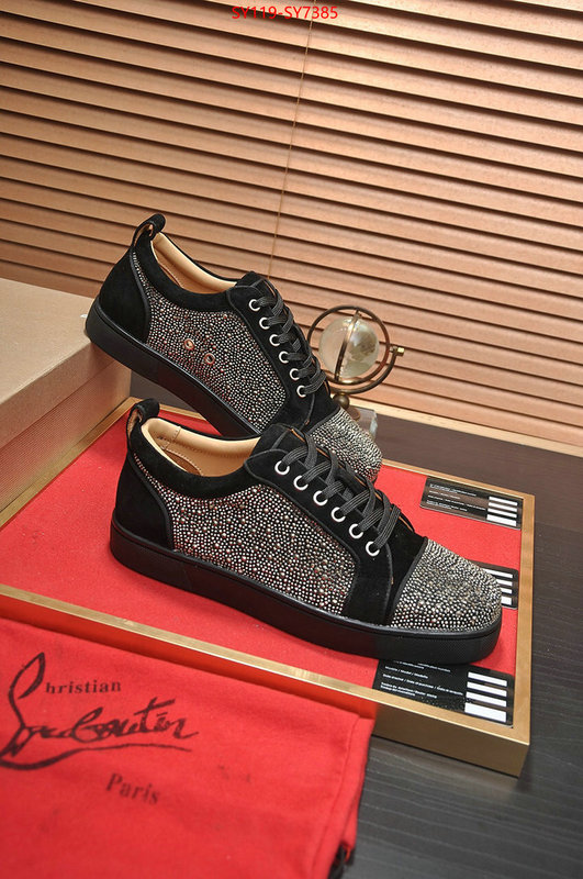 Men Shoes-Christian Louboutin online from china designer ID: SG7385 $: 119USD