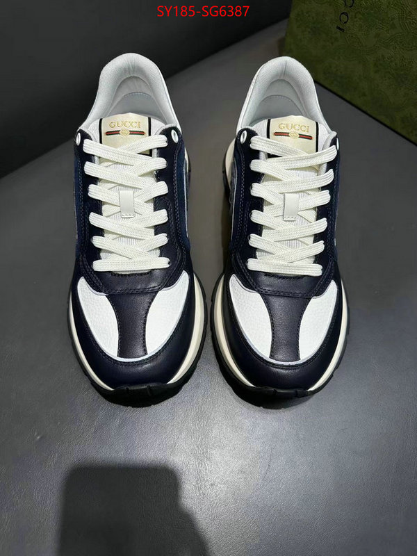 Men Shoes-Gucci best quality fake ID: SG6387 $: 185USD