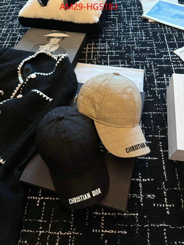 Cap (Hat)-Dior first copy ID: HG5183 $: 29USD