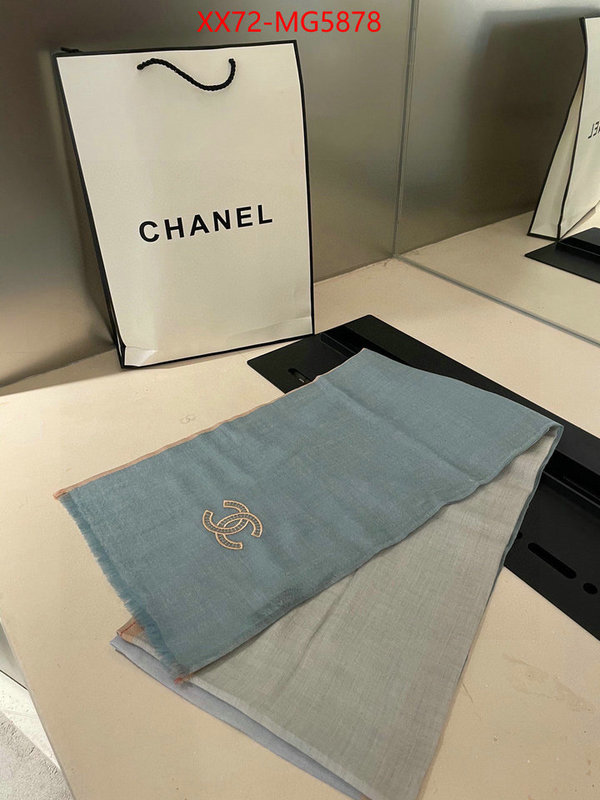 Scarf-Chanel replicas buy special ID: MG5878 $: 72USD