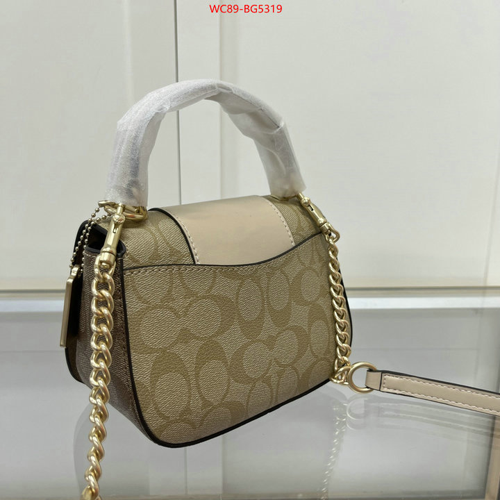 Coach Bags(4A)-Diagonal exclusive cheap ID: BG5319 $: 89USD,