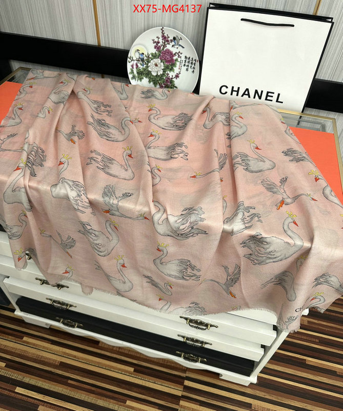 Scarf-Chanel the online shopping ID: MG4137 $: 75USD