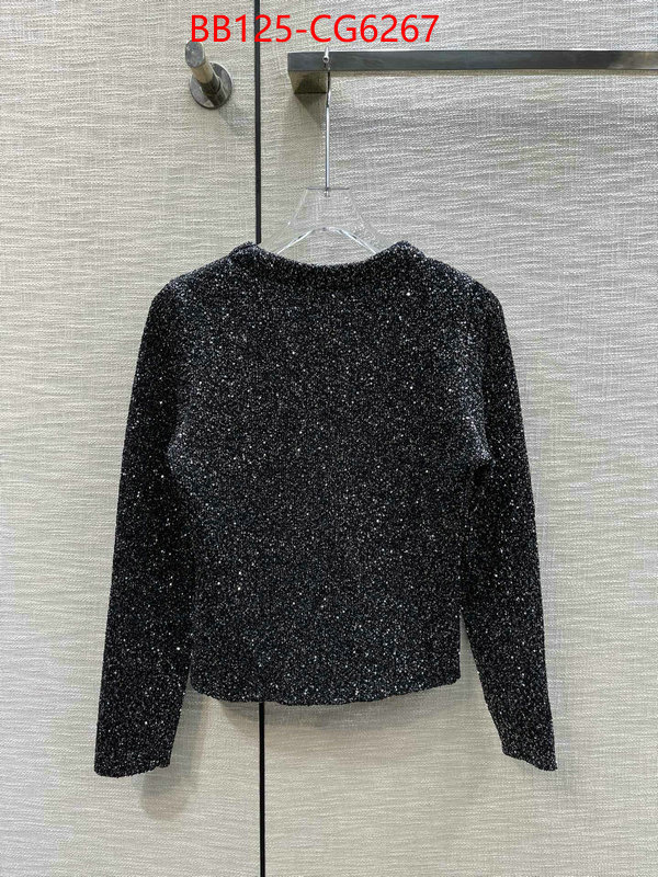 Clothing-Gucci top designer replica ID: CG6267 $: 125USD