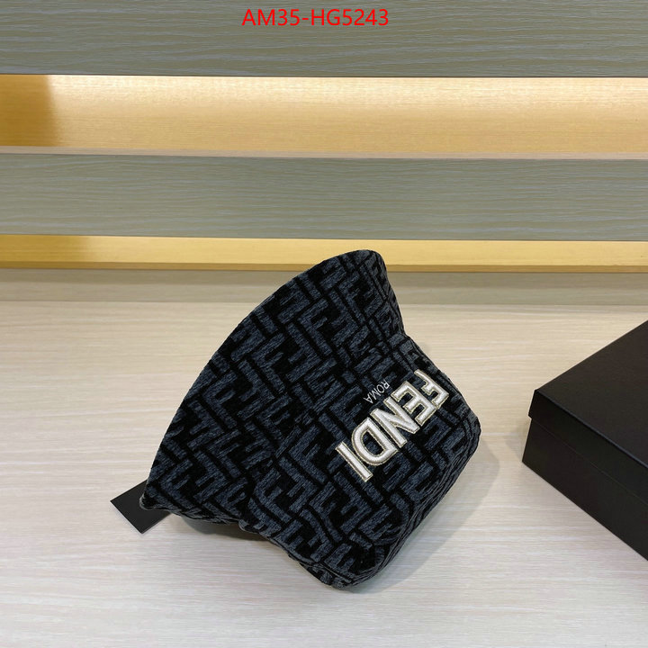 Cap(Hat)-Fendi buy high-quality fake ID: HG5243 $: 35USD