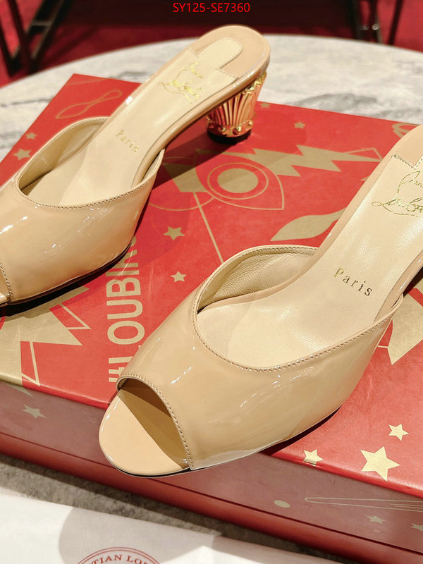 Women Shoes-Christian Louboutin online sale ID: SE7360 $: 125USD