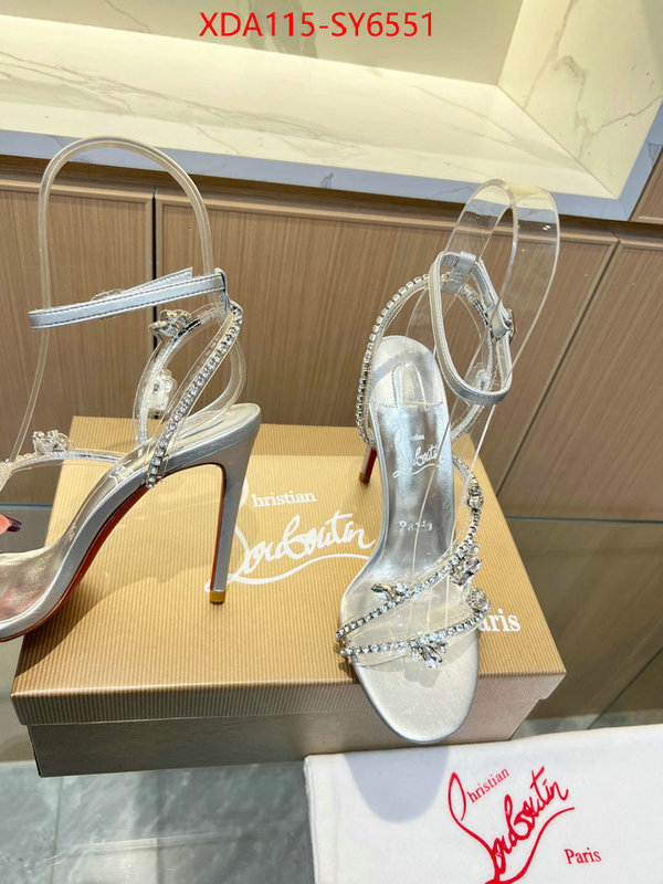 Women Shoes-Christian Louboutin buy aaaaa cheap ID: SY6551 $: 115USD