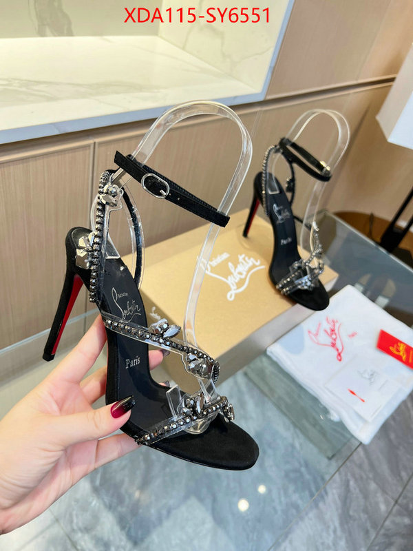 Women Shoes-Christian Louboutin buy aaaaa cheap ID: SY6551 $: 115USD