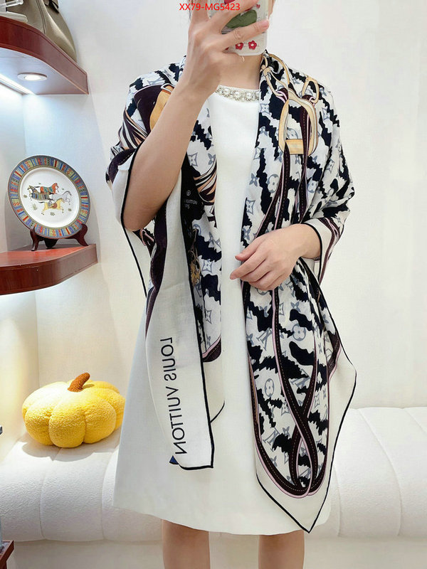 Scarf-LV fashion designer ID: MG5423 $: 79USD