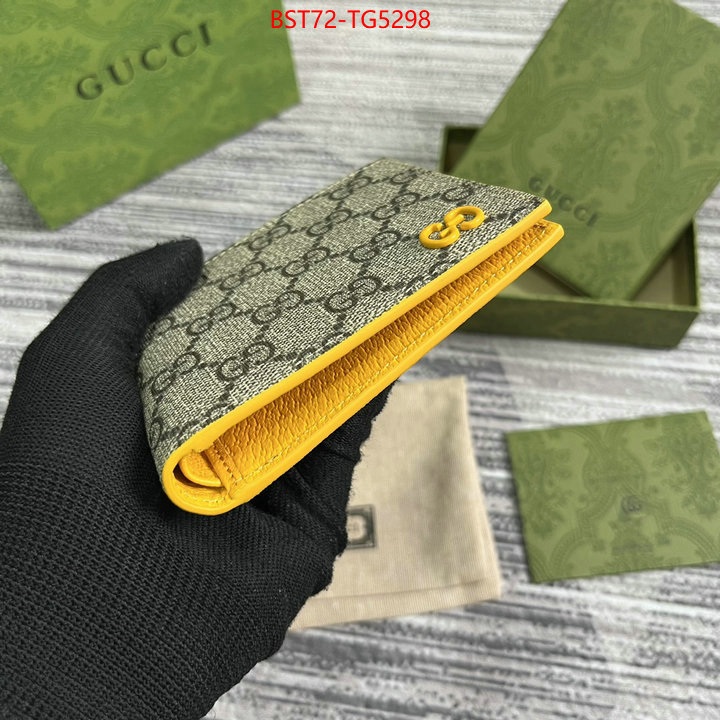 Gucci Bags(TOP)-Wallet- replica aaaaa designer ID: TG5298 $: 72USD,