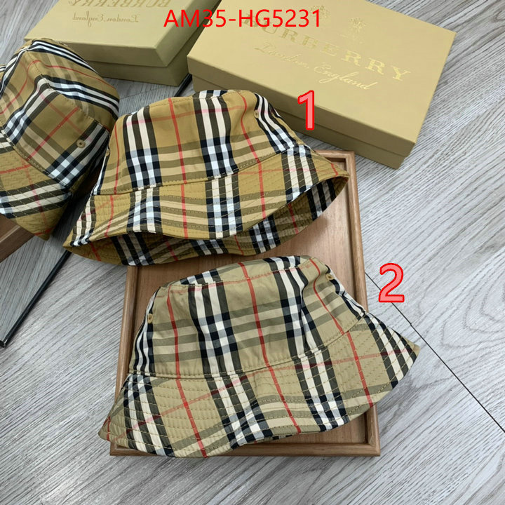 Cap(Hat)-Burberry top quality ID: HG5231 $: 35USD