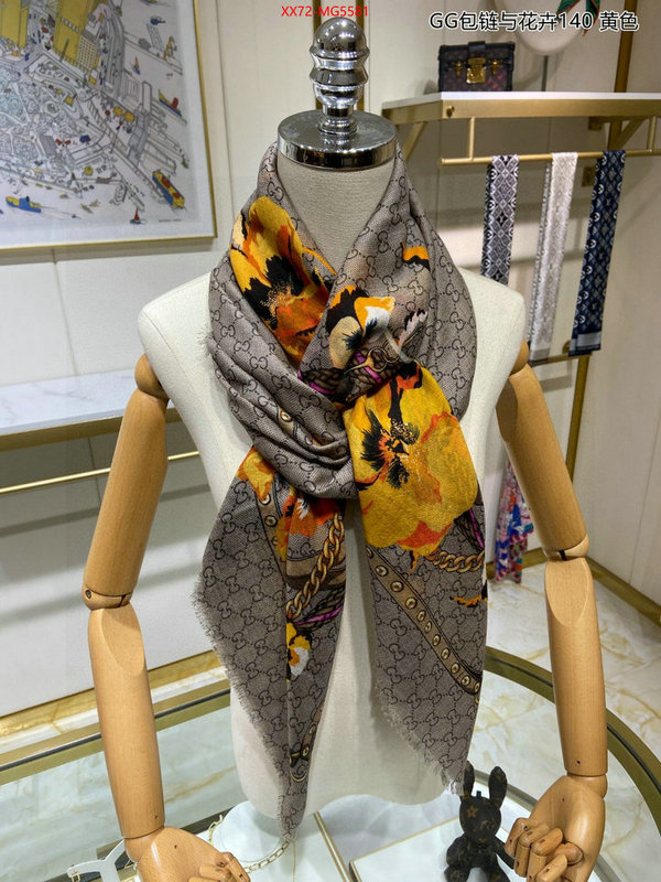 Scarf-Gucci cheap replica designer ID: MG5581 $: 72USD