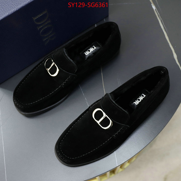 Men shoes-Dior store ID: SG6361 $: 129USD