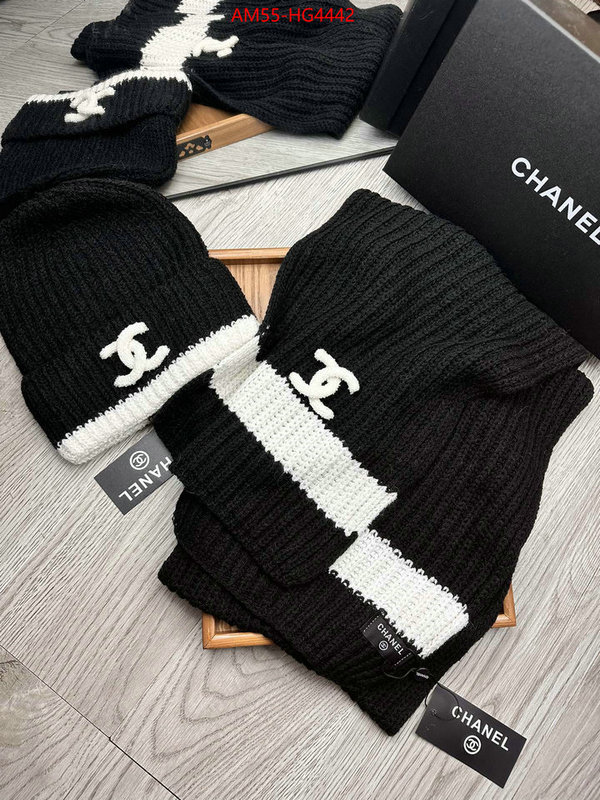 Cap (Hat)-Chanel mirror quality ID: HG4442 $: 55USD