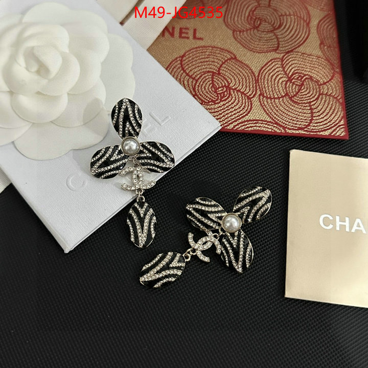 Jewelry-Chanel designer ID: JG4535 $: 49USD