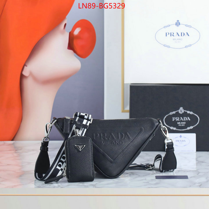 Prada Bags (4A)-Triangle only sell high-quality ID: BG5329 $: 89USD