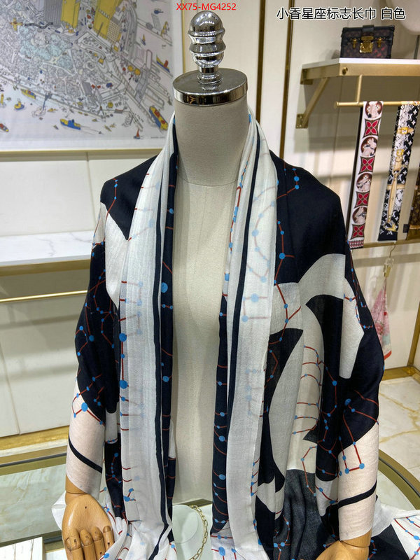 Scarf-Chanel mirror copy luxury ID: MG4252 $: 75USD