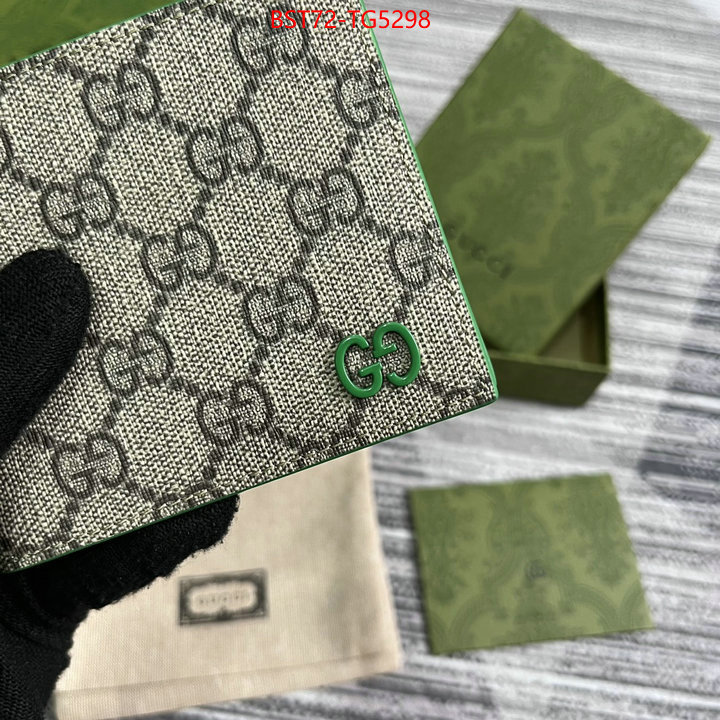 Gucci Bags(TOP)-Wallet- replica aaaaa designer ID: TG5298 $: 72USD,