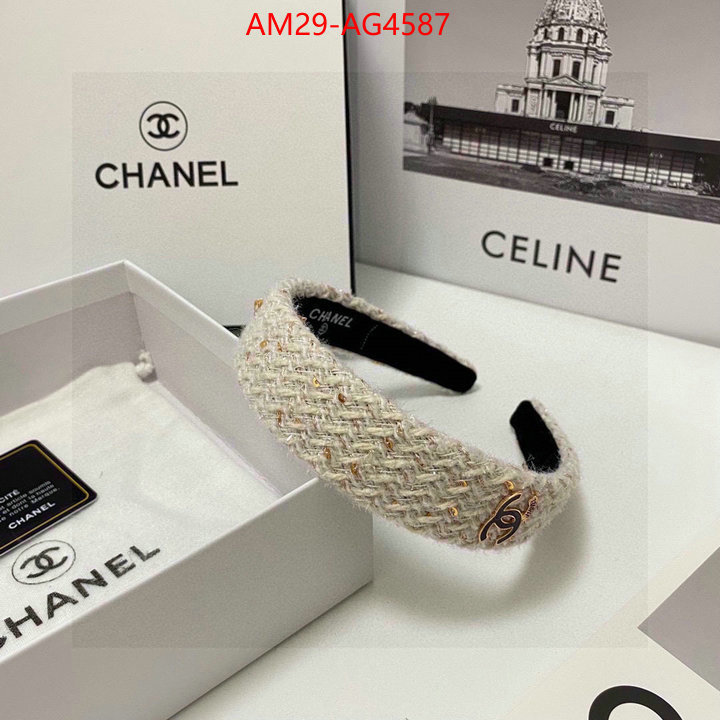 Hair band-Chanel cheap replica ID: AG4587 $: 29USD