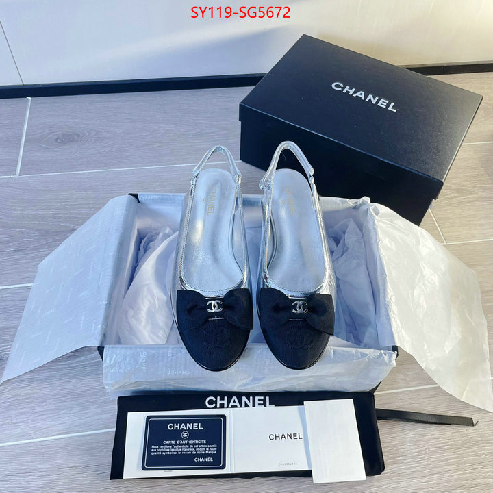 Women Shoes-Chanel buy replica ID: SG5672 $: 119USD