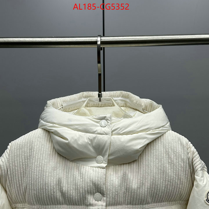 Down jacket Women-Moncler top perfect fake ID: CG5352 $: 185USD