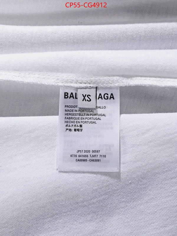 Clothing-Balenciaga replcia cheap from china ID: CG4912 $: 55USD