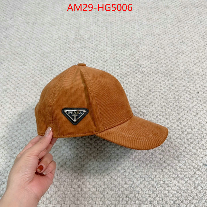 Cap (Hat)-Prada replica 1:1 high quality ID: HG5006 $: 29USD