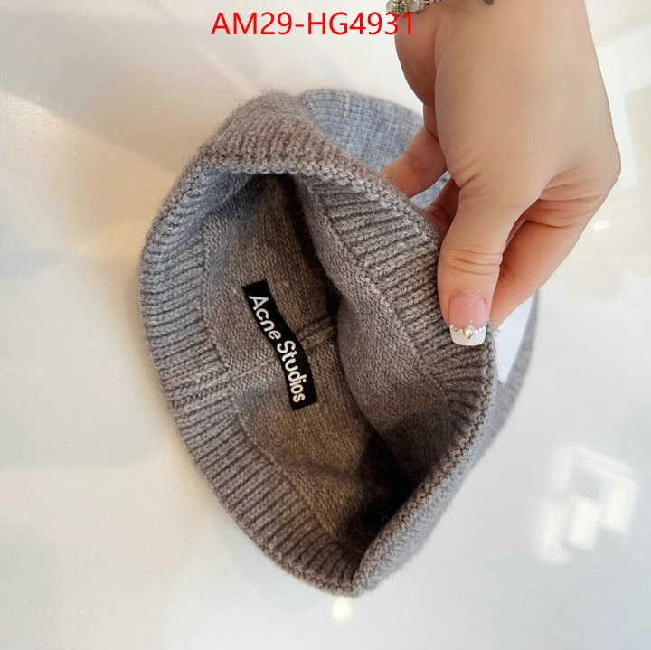 Cap(Hat)-Acne Studios buying replica ID: HG4931 $: 29USD