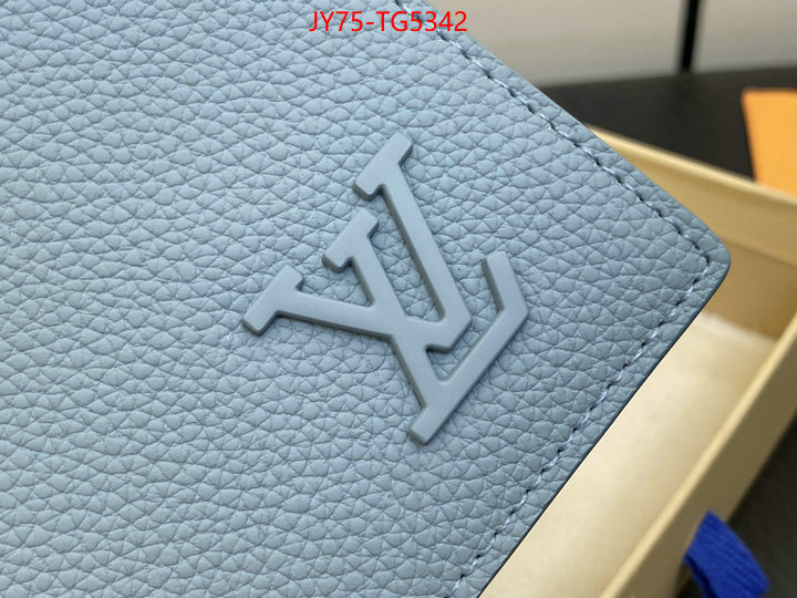 LV Bags(TOP)-Wallet online from china designer ID: TG5342 $: 75USD